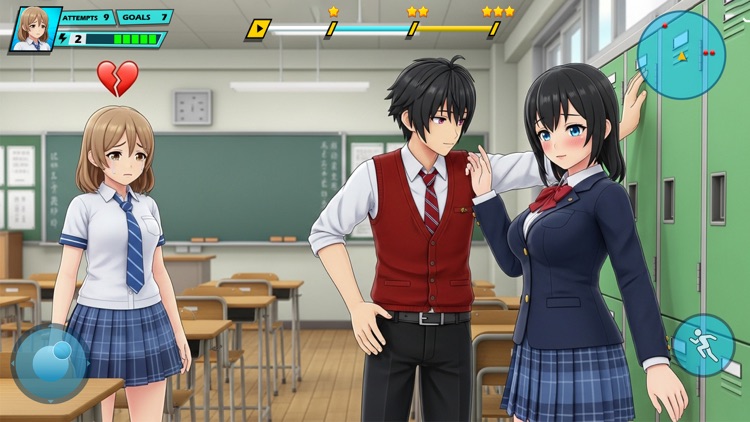 Anime Girl High School Life screenshot-6