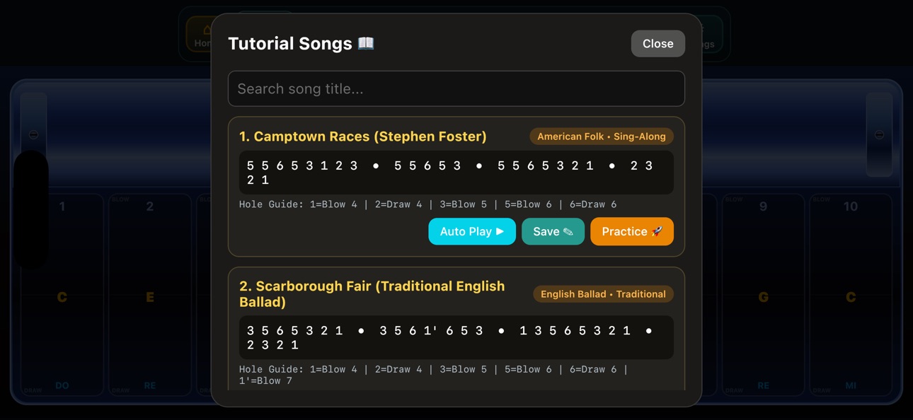 Screenshot 3 of Harmonica Pocket