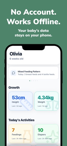 Buggy: Baby Tracker & Log Screenshot 1 of 5