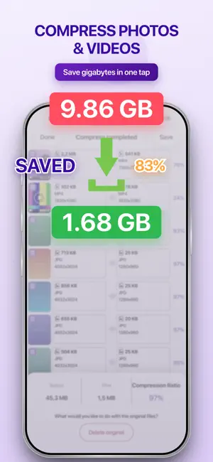 Video Compressor & Reduce size screenshot 1