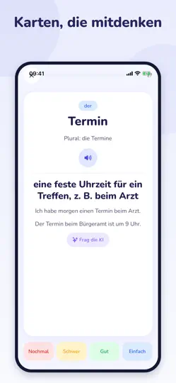 Скриншот SprachMate: Deutsch Lernen на iPhone 2