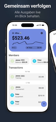 Haushaltsbuch - WeBudget screenshot