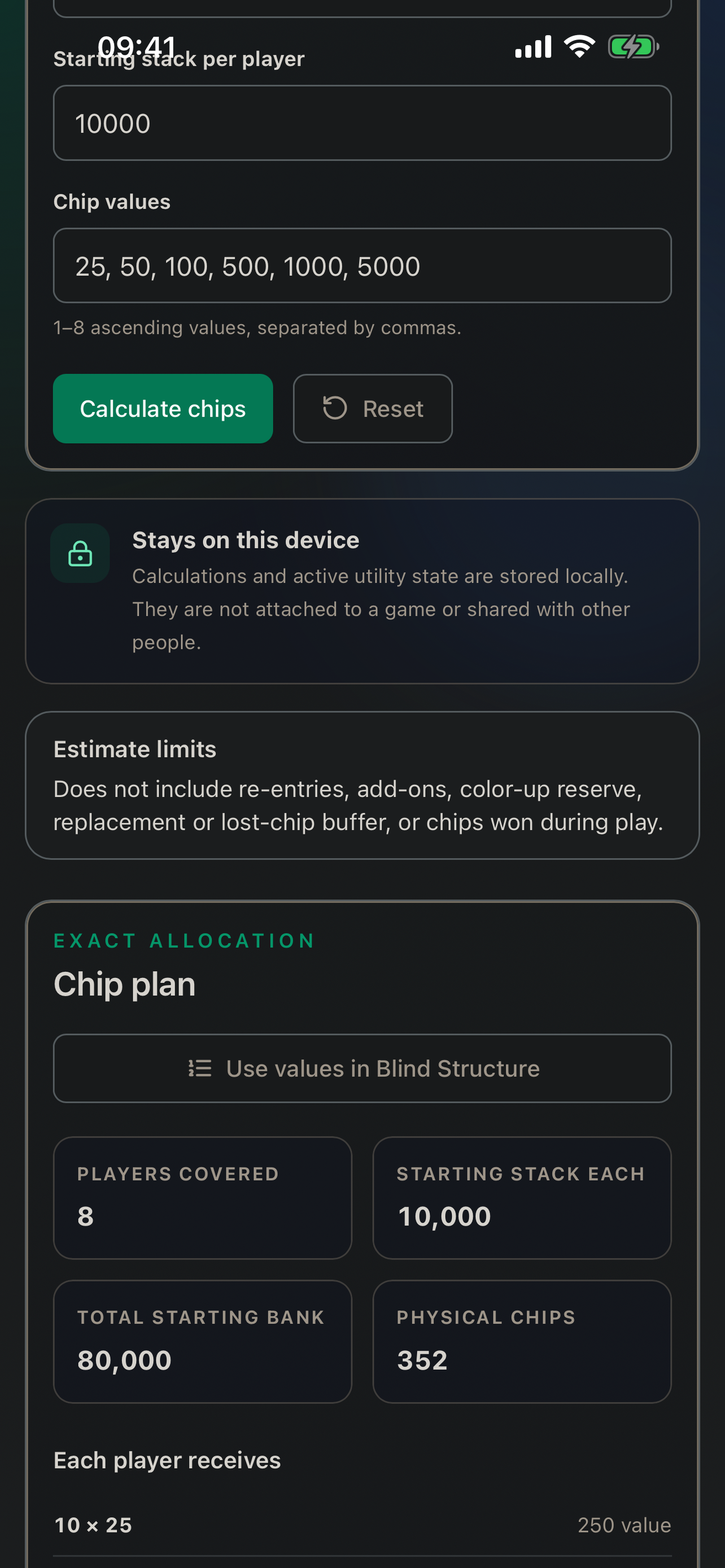 BluffBuddy Poker Utilities screenshot 4