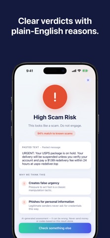 Scambook: AI Scam Detector Screenshot 2 of 6