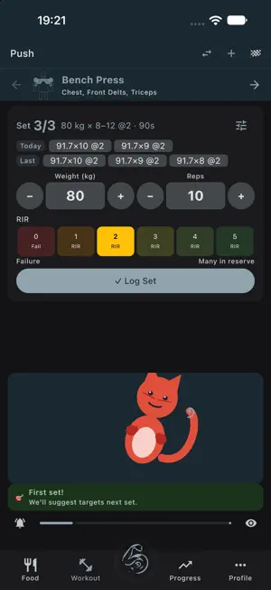 FitKor: Gym & Macro Tracker screenshot 3