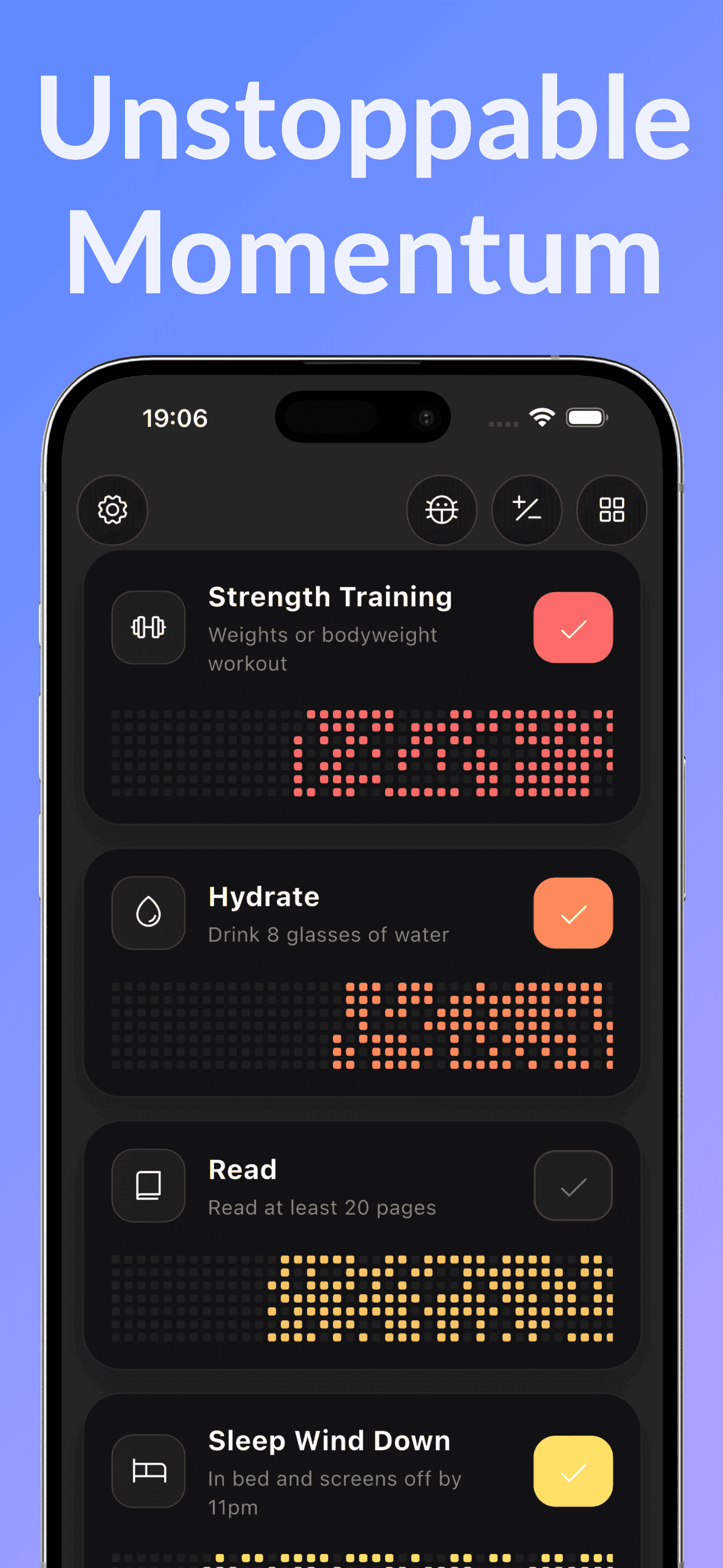 Streaks: Atomic habit tracker screenshot 4