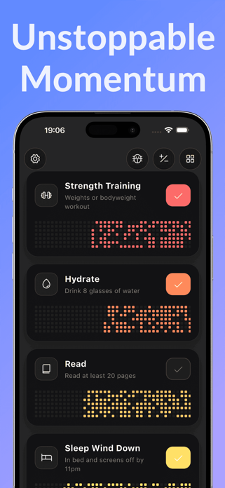 Streaks: Atomic habit tracker Screenshot 4 of 5