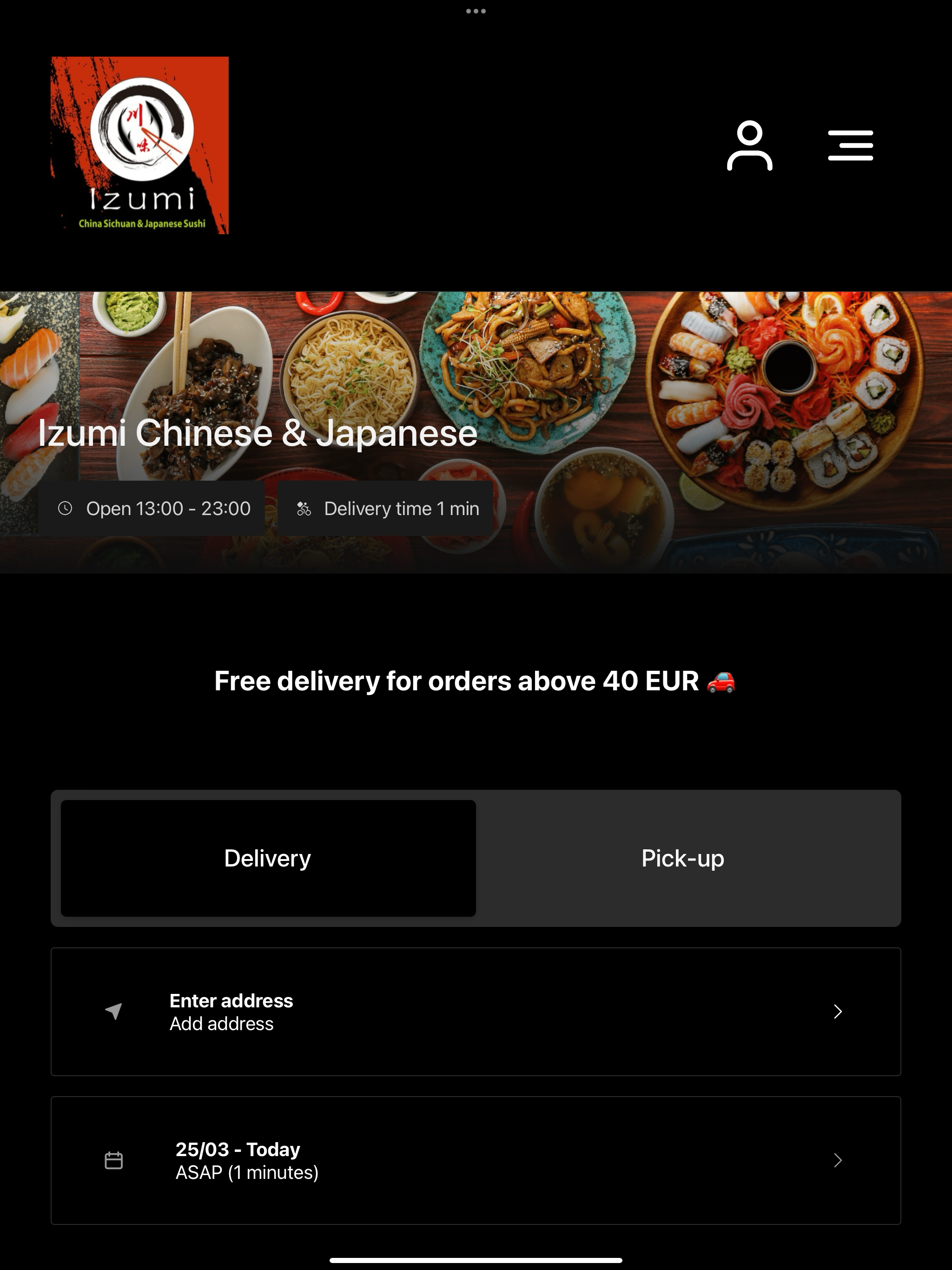 Izumi Chinese & Japanese IE