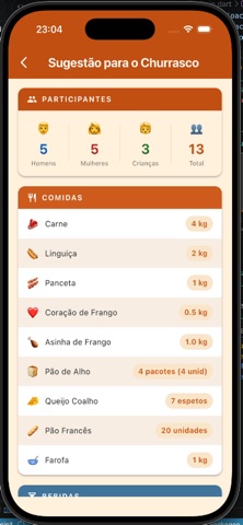 BBQ Calculator Screenshot 6 of 9