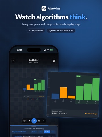 Coding Interview — Algo Mind iPad screenshot