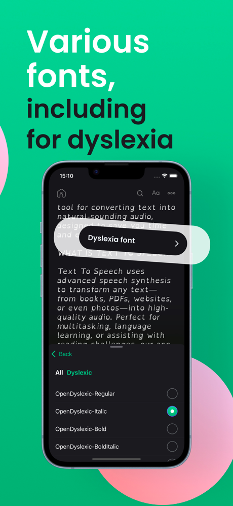 Texto para voz-leitor de pdf screenshot 7