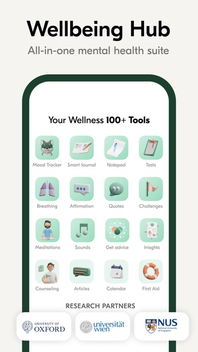 VOS: Mental Health Tracker Screenshot