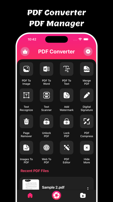 PDF Converter: PDF to PNG Screenshot