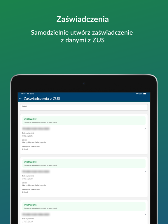 mZUS iPad screenshot 8