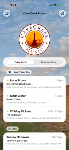 Cave Creek Music screenshot 3