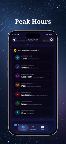 Shooting Star & Meteor Shower screenshot
