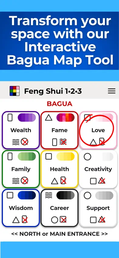 Feng Shui 123: Bagua & Guide screenshot 1