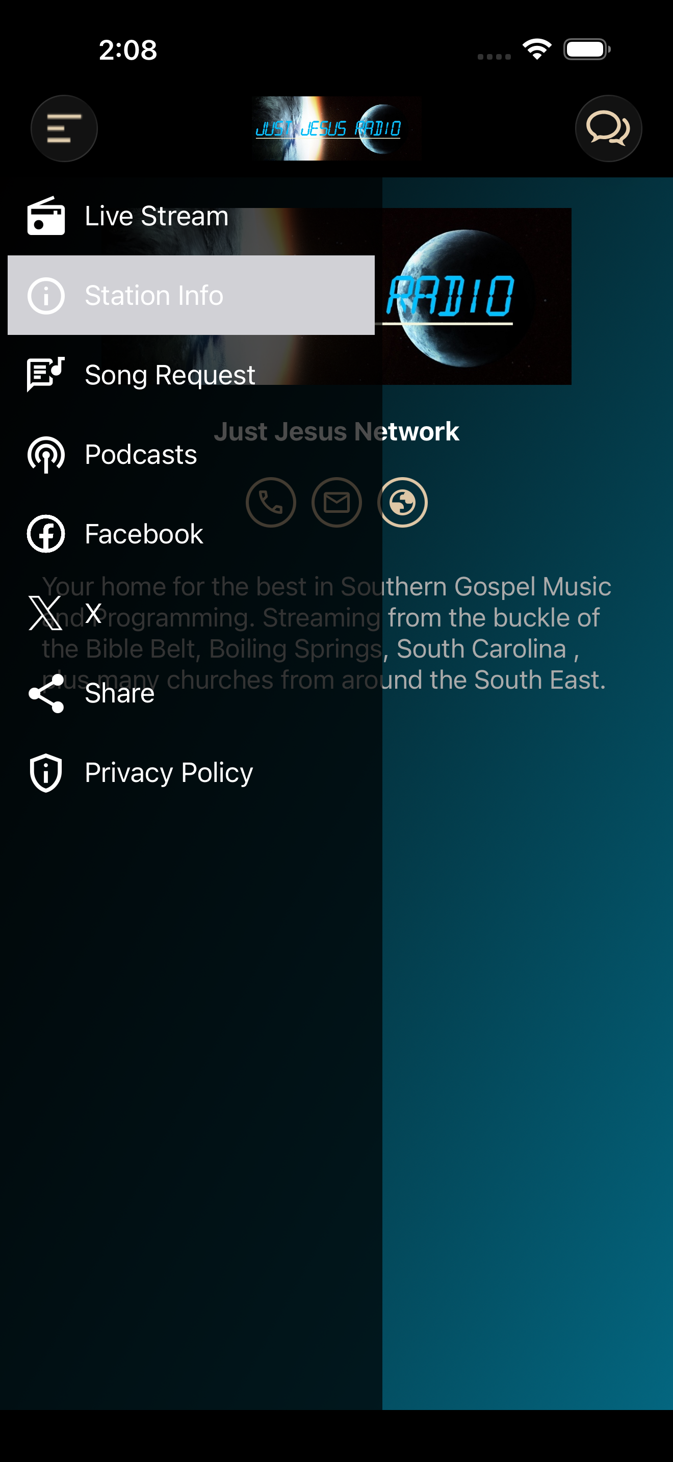 Just Jesus Radio Network screenshot 4