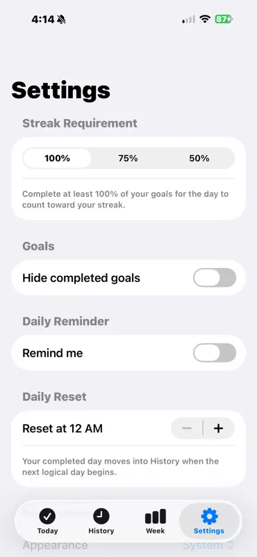 Did I Do It? Habit Tracker screenshot 5 of 6
