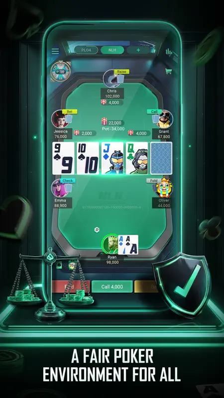 PPPoker-NLH, PLO, OFC screenshot 7 of 7