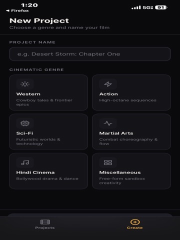 Starlight Movie Creator Pro iPad screenshot