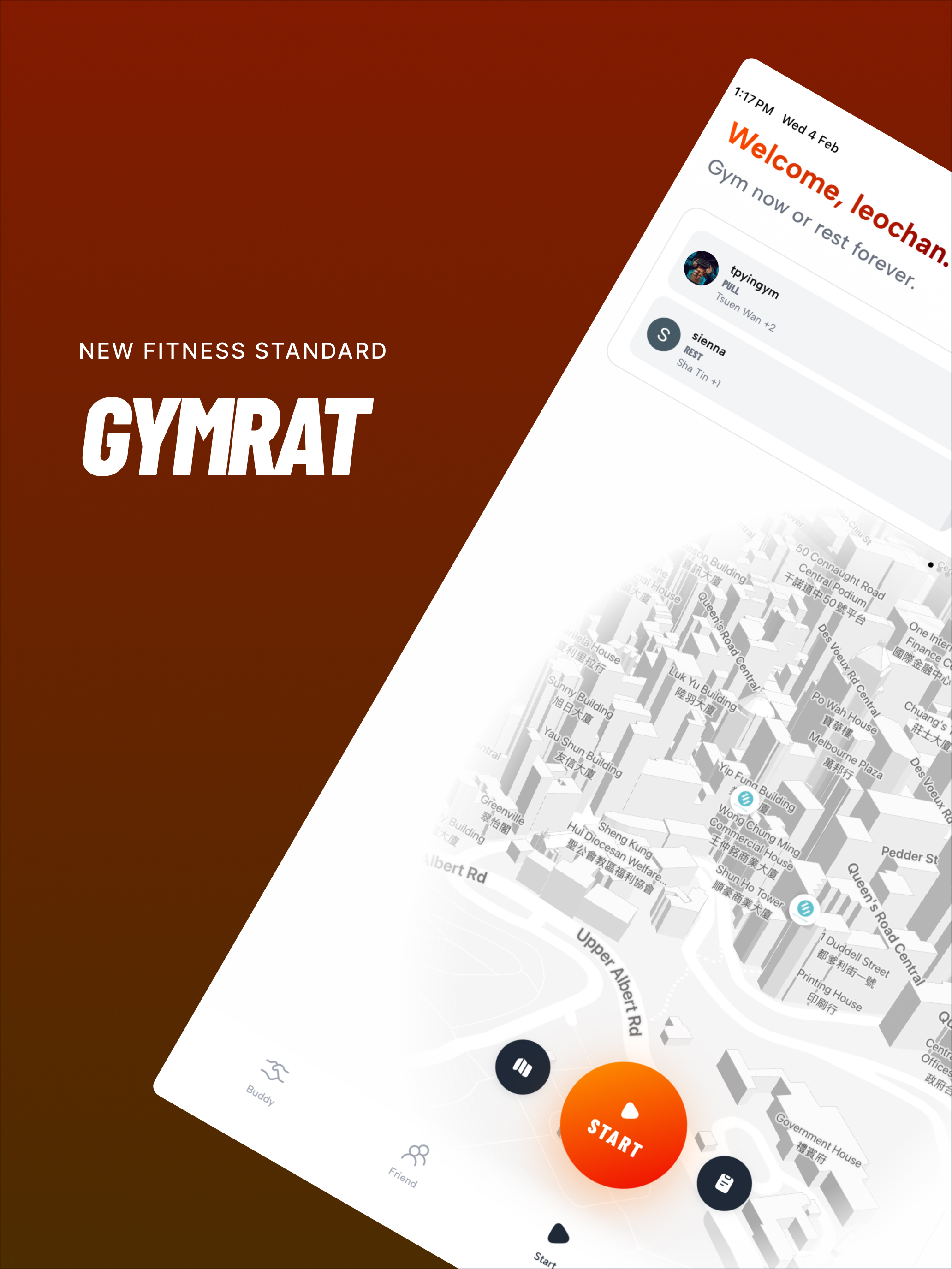 GYMRAT: Fitness Log & Partner screenshot 7