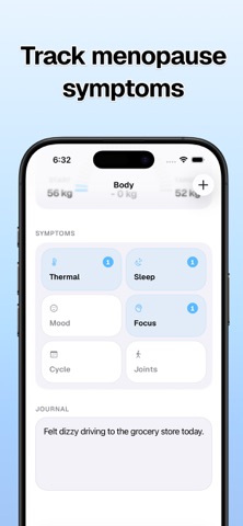 Volta: Menopause Tracker Screenshot 3 of 7