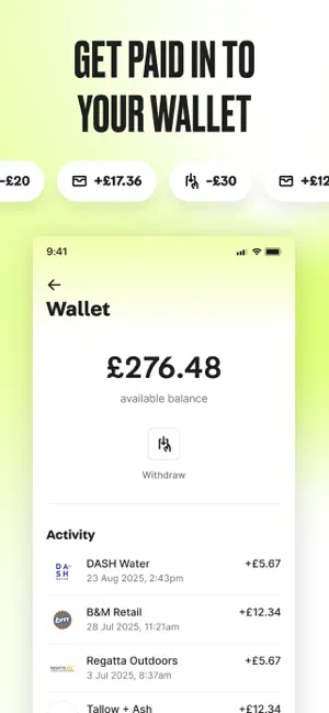 Social Tip: Post & Earn iPhone screenshot 4