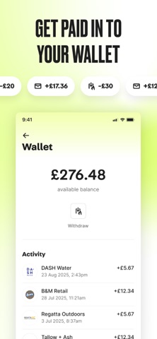 Social Tip: Post & Earn iPhone screenshot 4