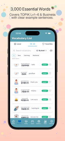 Learn Korean: Vocab Paws Screenshot 2 of 7