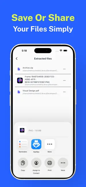 Unrar - ZIP & Rar Extractor screenshot 3