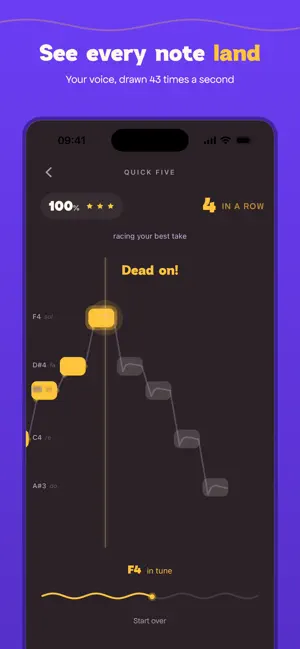 Lala: Learn to Sing screenshot 1