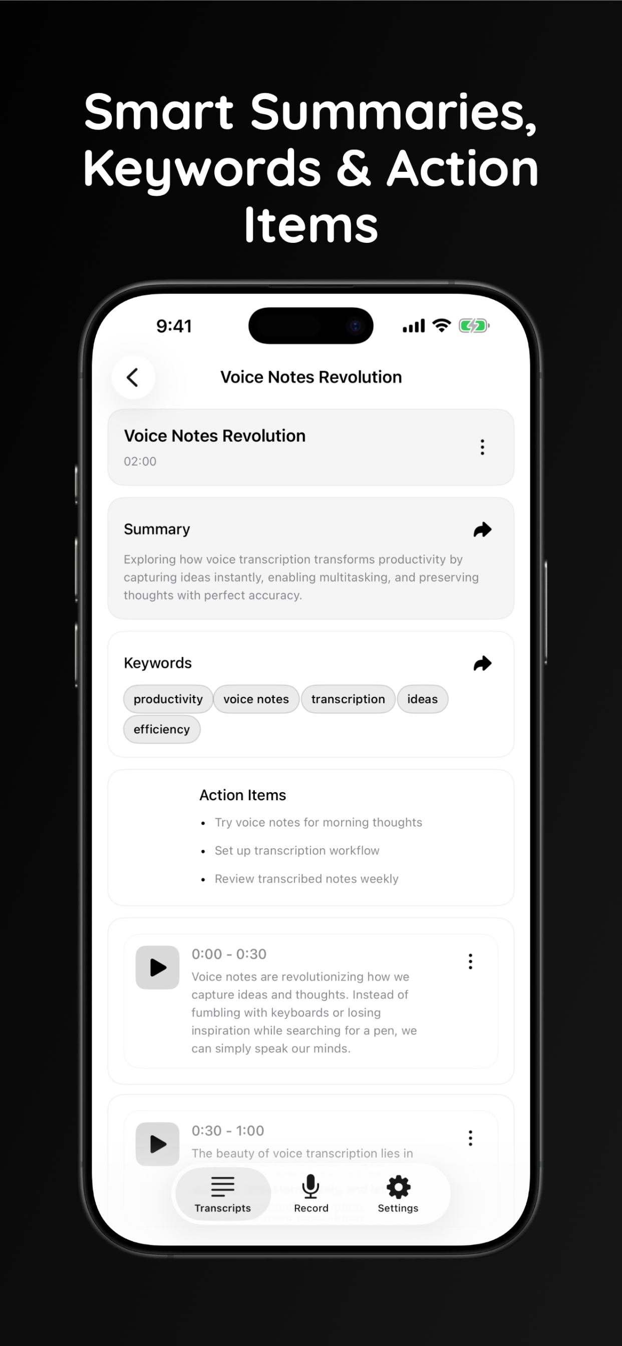 Revera: AI Note Taker & Scribe