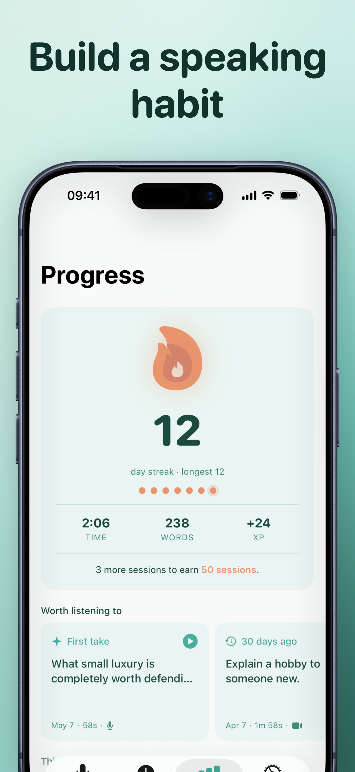 SpeakGym: Impromptu Speaking