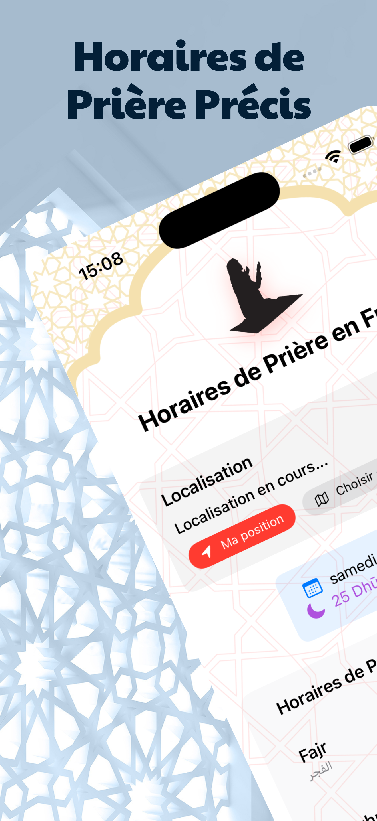 Horaire de prière France