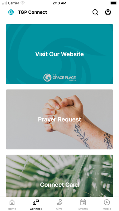 The Grace Place Connect Screenshot