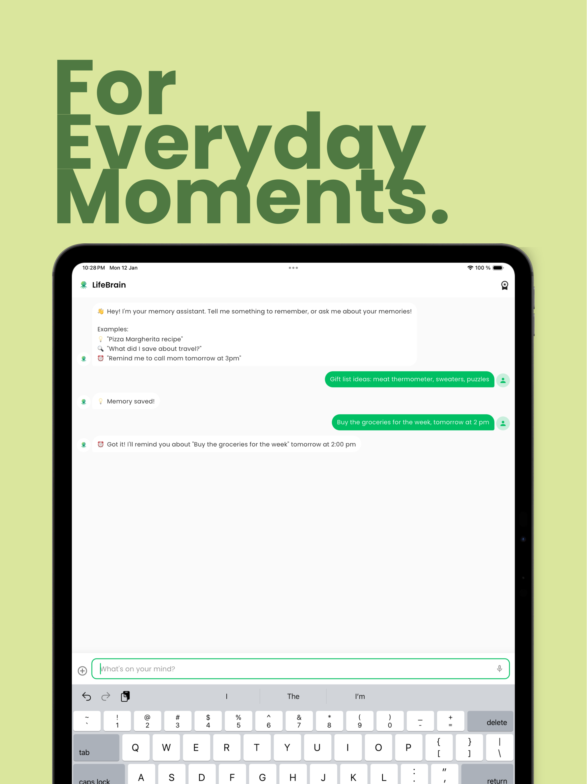 LifeBrain - Remember better screenshot 8
