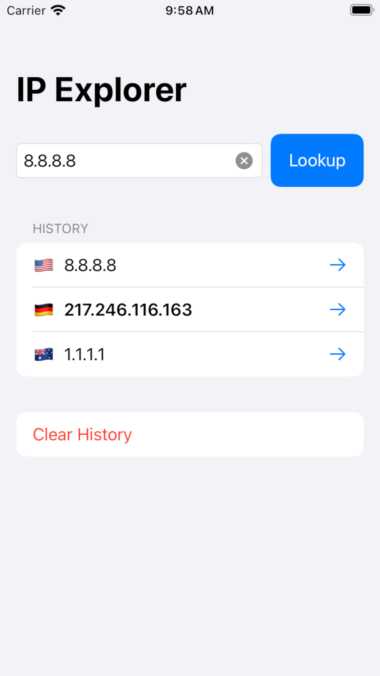 IP Explorer