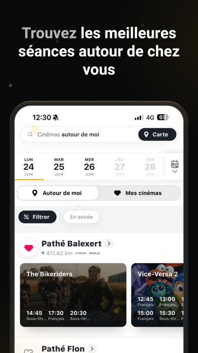 Screenshot #3 pour Pathé Suisse