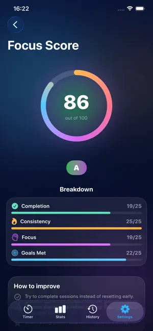 Focus: Study Timer screenshot 3