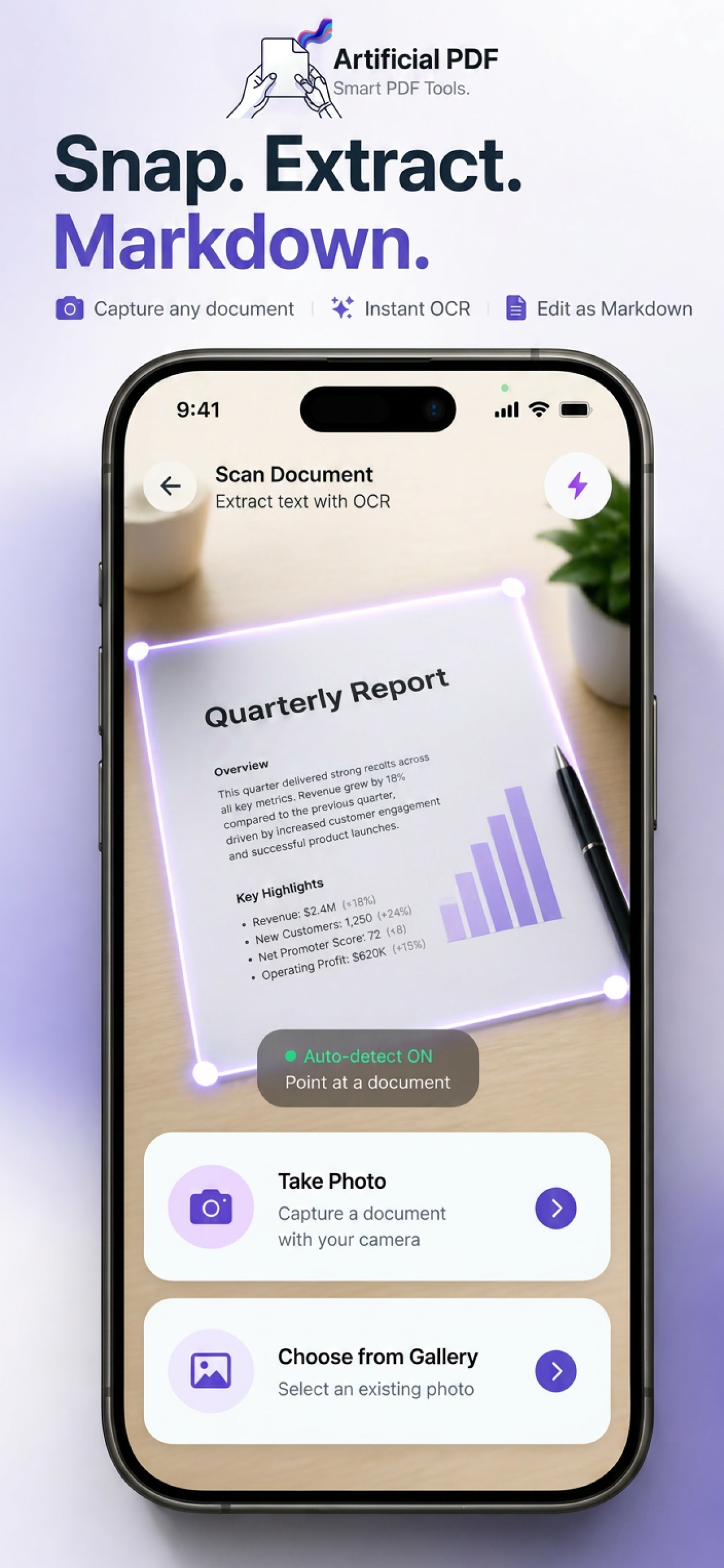 Artificial PDF — PDF to Text screenshot 2