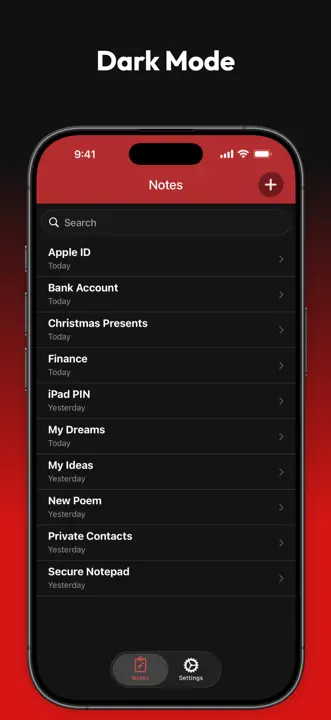 Secure Notepad: Screenshot 4 von 4