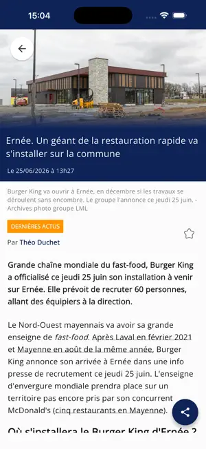 Le Courrier de la Mayenne screenshot 2