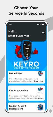 Keyro locksmith Screenshot 2 of 8