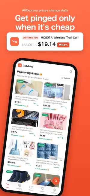 DailyPrice: AliExpress Tracker screenshot 1
