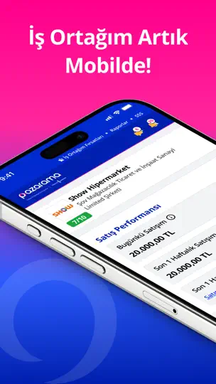 Pazarama İş Ortağım iPhone Ekran Görüntüsü 1