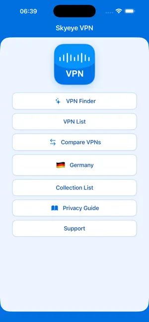 SkyEye VPN-Find The Right VPN screenshot 1
