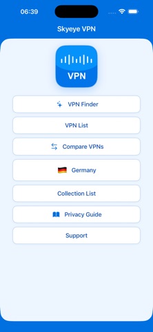 SkyEye VPN-Find The Right VPN iPhone screenshot