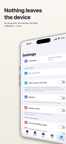 Skydo - Parental control iPhone screenshot