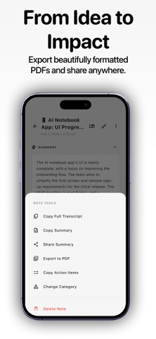Veyo: AI Voice Note Screenshot 6 of 6